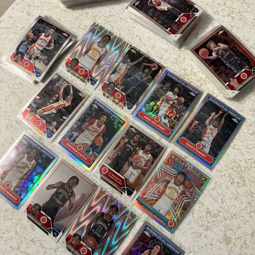 2023 Topps Chrome McDonald’s All American Basketball Lot – 80 Cards – Stephon C